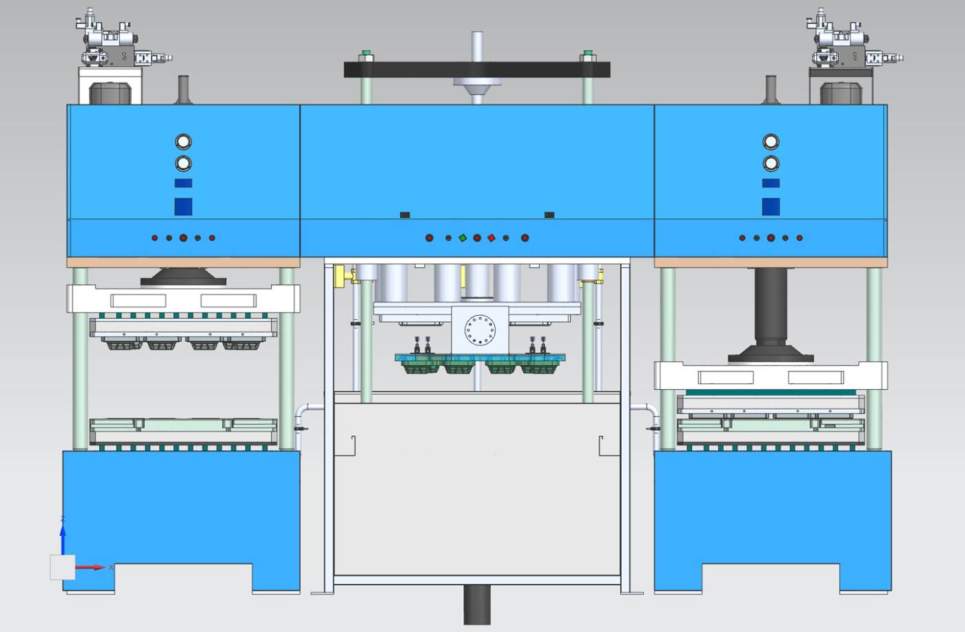 Semi-Automatic Deep Forming Machine